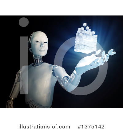 Royalty-Free (RF) Robot Clipart Illustration by Mopic - Stock Sample #1375142