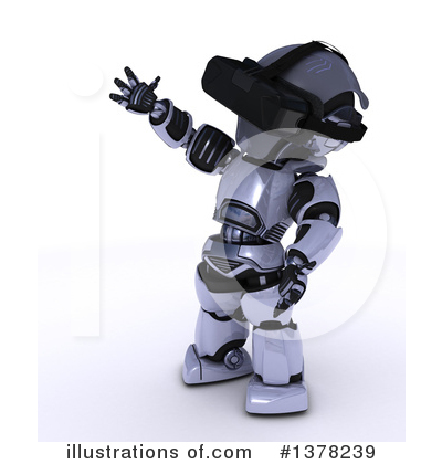 Royalty-Free (RF) Robot Clipart Illustration by KJ Pargeter - Stock Sample #1378239