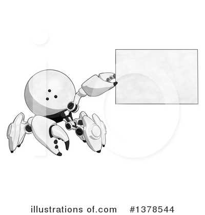Royalty-Free (RF) Robot Clipart Illustration by Leo Blanchette - Stock Sample #1378544