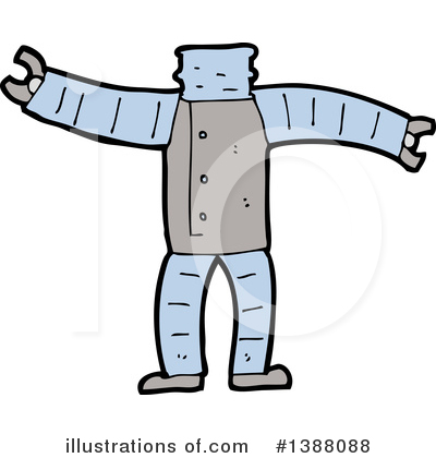Royalty-Free (RF) Robot Clipart Illustration by lineartestpilot - Stock Sample #1388088