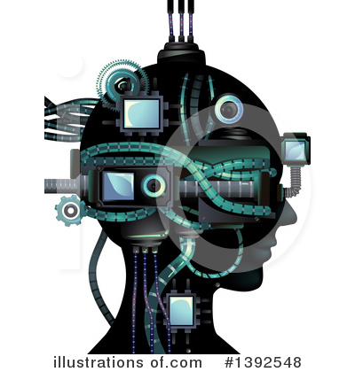 Robots Clipart #1392548 by BNP Design Studio