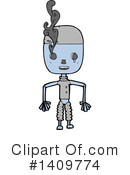 Robot Clipart #1409774 by lineartestpilot
