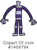 Robot Clipart #1409794 by lineartestpilot