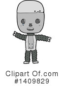 Robot Clipart #1409829 by lineartestpilot