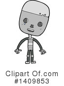 Robot Clipart #1409853 by lineartestpilot