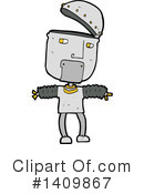 Robot Clipart #1409867 by lineartestpilot