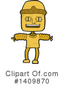 Robot Clipart #1409870 by lineartestpilot