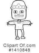 Robot Clipart #1410848 by lineartestpilot