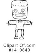 Robot Clipart #1410849 by lineartestpilot
