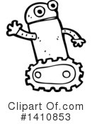 Robot Clipart #1410853 by lineartestpilot