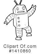 Robot Clipart #1410860 by lineartestpilot
