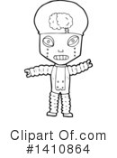 Robot Clipart #1410864 by lineartestpilot