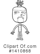 Robot Clipart #1410868 by lineartestpilot