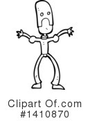 Robot Clipart #1410870 by lineartestpilot