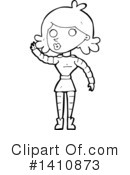 Robot Clipart #1410873 by lineartestpilot