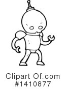 Robot Clipart #1410877 by lineartestpilot