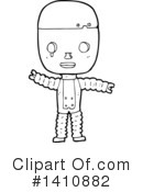Robot Clipart #1410882 by lineartestpilot