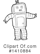 Robot Clipart #1410884 by lineartestpilot