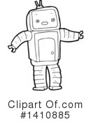 Robot Clipart #1410885 by lineartestpilot