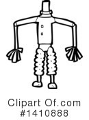 Robot Clipart #1410888 by lineartestpilot