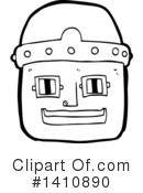 Robot Clipart #1410890 by lineartestpilot