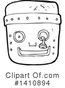 Robot Clipart #1410894 by lineartestpilot