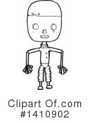 Robot Clipart #1410902 by lineartestpilot