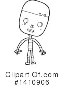 Robot Clipart #1410906 by lineartestpilot