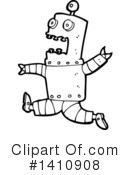 Robot Clipart #1410908 by lineartestpilot