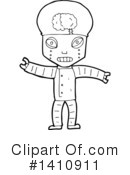 Robot Clipart #1410911 by lineartestpilot