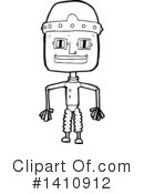 Robot Clipart #1410912 by lineartestpilot
