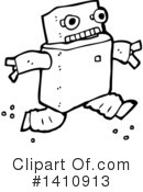 Robot Clipart #1410913 by lineartestpilot