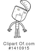 Robot Clipart #1410915 by lineartestpilot
