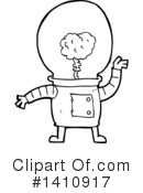 Robot Clipart #1410917 by lineartestpilot