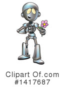 Robot Clipart #1417687 by AtStockIllustration