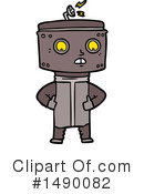 Robot Clipart #1490082 by lineartestpilot
