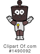Robot Clipart #1490092 by lineartestpilot