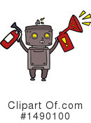 Robot Clipart #1490100 by lineartestpilot