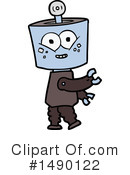 Robot Clipart #1490122 by lineartestpilot
