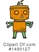 Robot Clipart #1490127 by lineartestpilot
