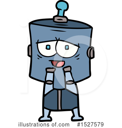 Royalty-Free (RF) Robot Clipart Illustration by lineartestpilot - Stock Sample #1527579