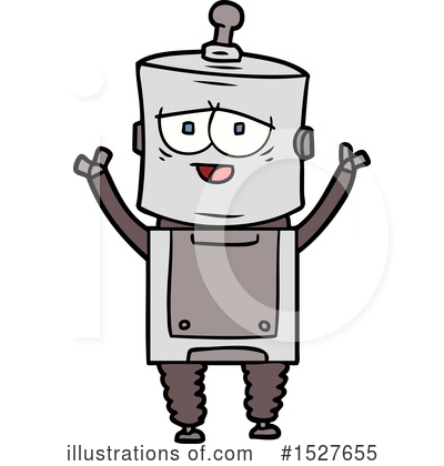 Royalty-Free (RF) Robot Clipart Illustration by lineartestpilot - Stock Sample #1527655
