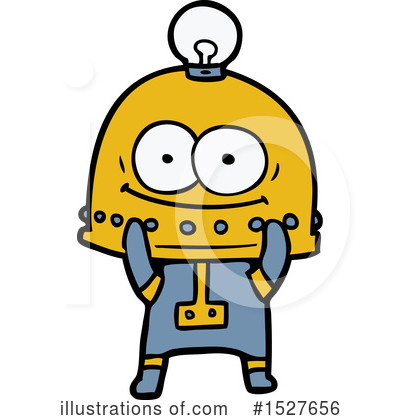 Royalty-Free (RF) Robot Clipart Illustration by lineartestpilot - Stock Sample #1527656