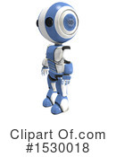 Robot Clipart #1530018 by Leo Blanchette