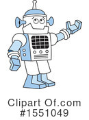 Robot Clipart #1551049 by Johnny Sajem