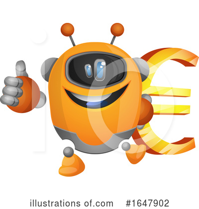 Royalty-Free (RF) Robot Clipart Illustration by Morphart Creations - Stock Sample #1647902