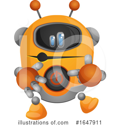 Robot Clipart #1647911 by Morphart Creations