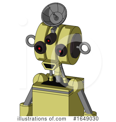 Royalty-Free (RF) Robot Clipart Illustration by Leo Blanchette - Stock Sample #1649030