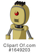 Robot Clipart #1649203 by Leo Blanchette