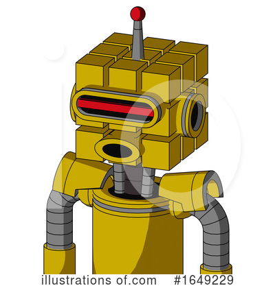 Royalty-Free (RF) Robot Clipart Illustration by Leo Blanchette - Stock Sample #1649229